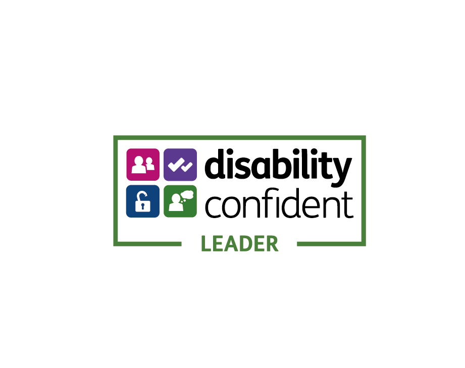 We’re a Disability Confident Leader  