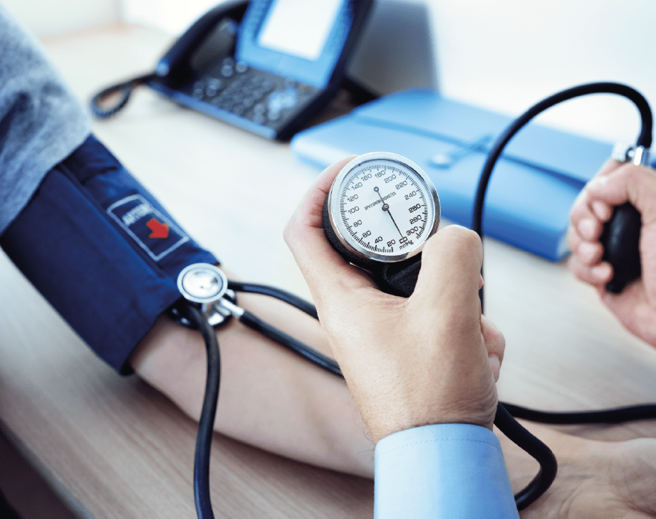 COVID-19 and high-risk conditions – high blood pressure (hypertension)  Image
