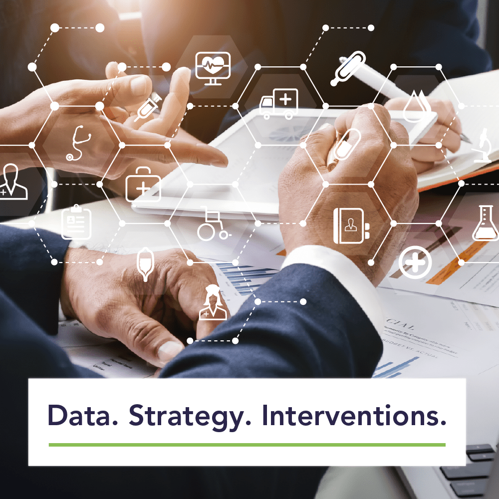 Data, strategy and interventions at Health Management